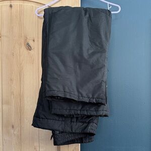 Black Insulated Pants